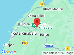 Map of Site Report: Mount Kinabalu, Malaysia